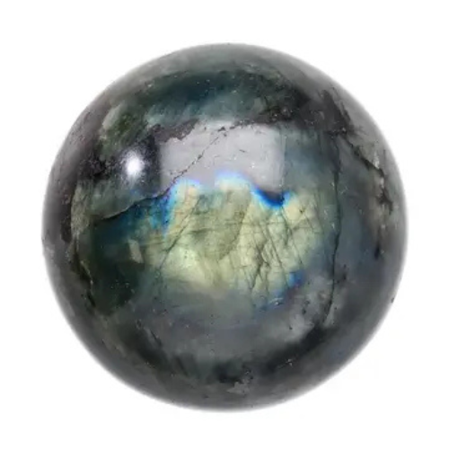 Sfera di Labradorite del Madagascar – Esemplare Unico da Collezione