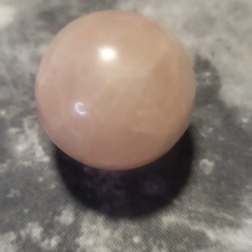 Sfera di quarzo rosa L'arcano segreto sfera-rosa