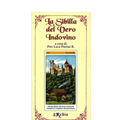Libro esoterico La Sibilla del Vero Indovino con castello tra colline e cornice rossa
