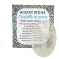 Worry stone cristallo di rocca L'arcano segreto sollievo-cristallo