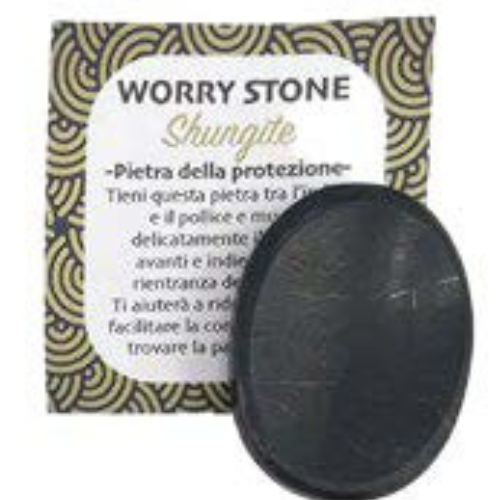 Worry stone shungite L'arcano segreto sollievo-shungite