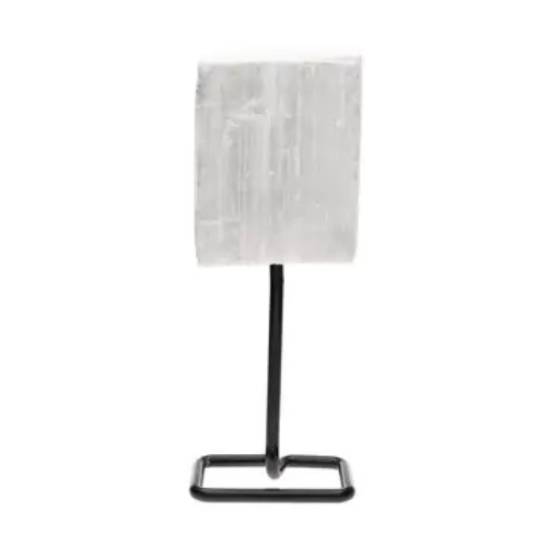 Base di Selenite del Brasile – Piastra Naturale per Purificazione