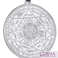 Collana sigilli argentata L'arcano segreto talismano-argento