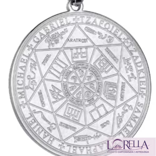 Collana sigilli argentata L'arcano segreto talismano-argento