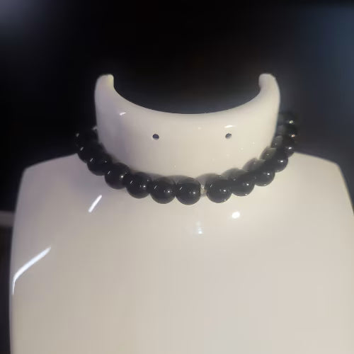 Bracciale tormalina nera 8 mm - L'arcano segreto