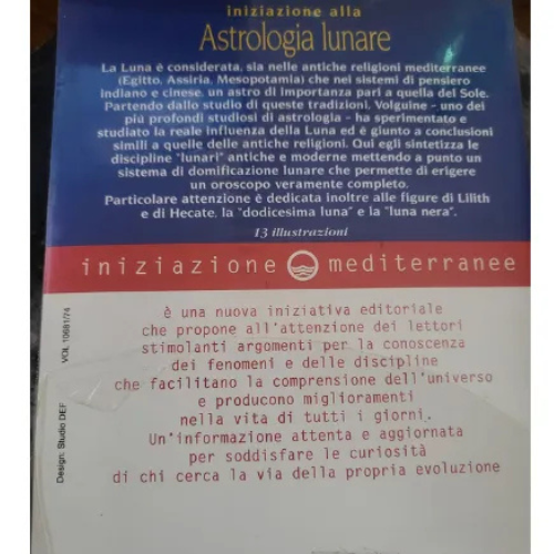 Astrologia lunare L'arcano segreto voulgine-lunare
