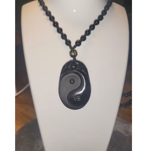 Collana ossidiana Yin Yang Tai Chi - L'arcano segreto